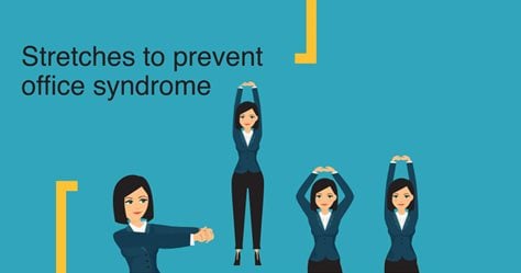 Stretches to prevent office syndrome