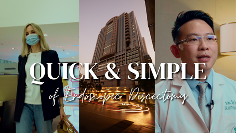 Quick and Simple | Testimonial of Endoscopic Discectomy