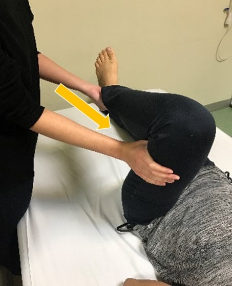 Knee and hip bending Knee and hip bending