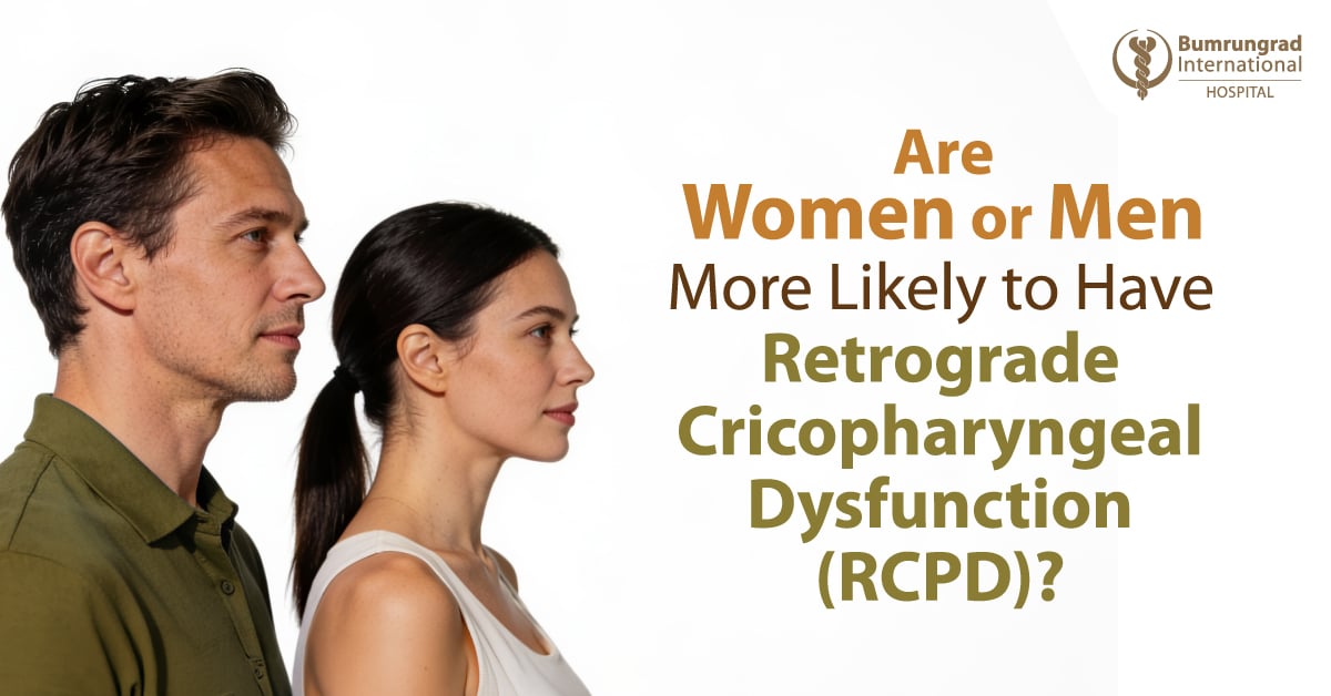 Are Women or Men More Likely to Have Retrograde Cricopharyngeal Dysfunction (RCPD)?