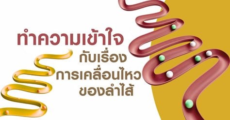 ทำความเข้าใจกับเรื่องการเคลื่อนไหวของลำไส้