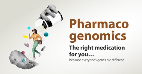 Pharmacogenomics The right medication for you… because everyone’s genes are different
