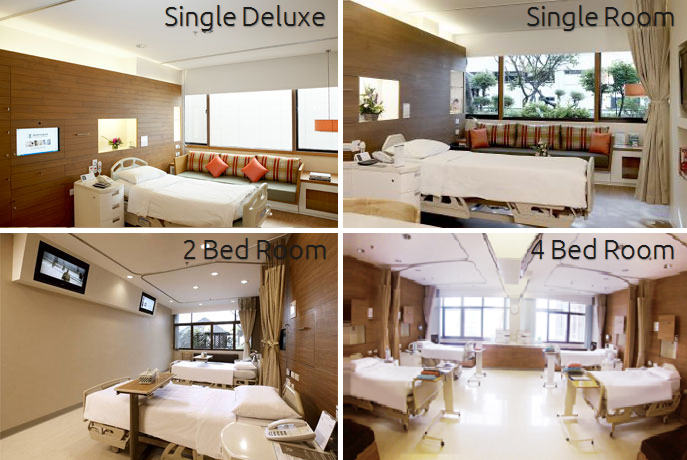 bumrungrad top line impatient accomodations in thailand bangkok JCI Best Hospital IPD