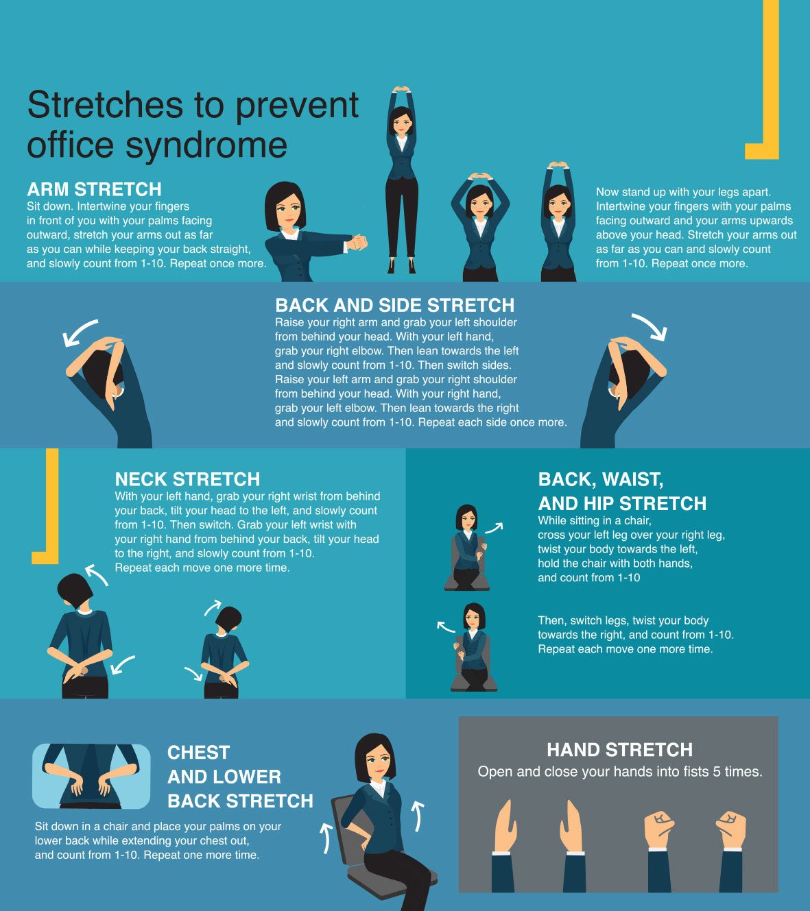 5 Lower Body Stretches To Do At Your Desk