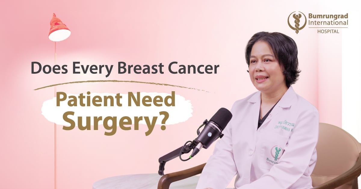 Does Every Breast Cancer Patient Need Surgery?