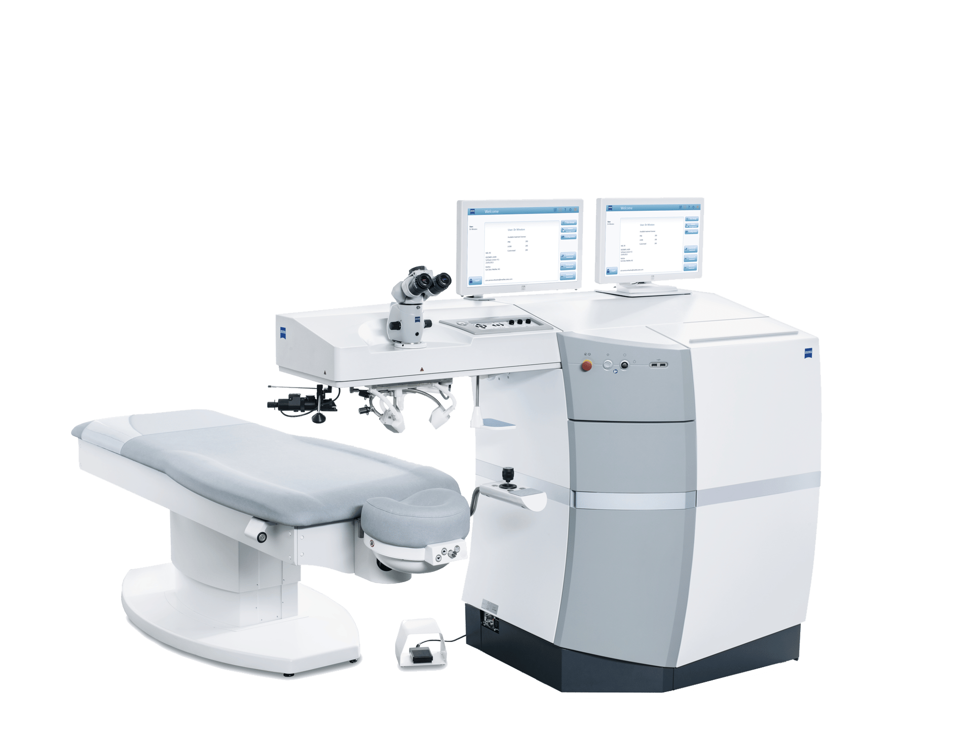 MIL90 ใช้เครื่อง excimer laser (MEL90 series) ขัดที่ผิวกระจกตาโดยตรง