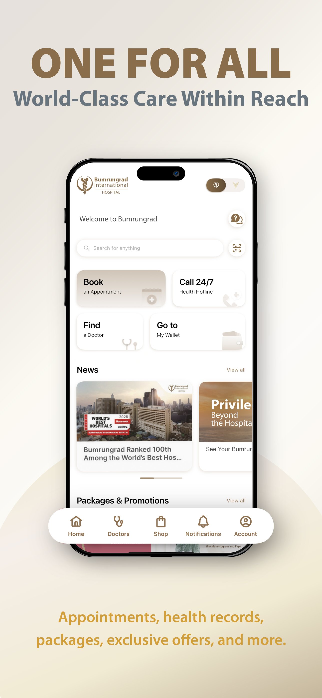 BUMRUNGRAD APPLICATION