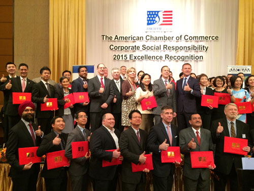 AMCHAM’s CSR Excellence Award 2015 Bangkok Thailand